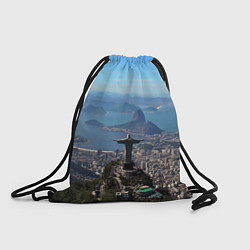 Рюкзак-мешок Рио-де-Жанейро, цвет: 3D-принт