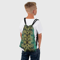 Рюкзак-мешок Крокодил, цвет: 3D-принт — фото 2