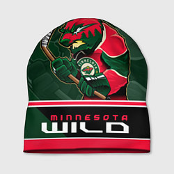 Шапка Minnesota Wild, цвет: 3D-принт