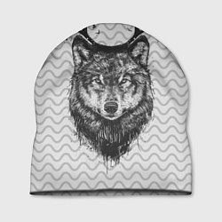 Шапка Рогатый волк, цвет: 3D-принт