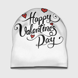 Шапка Happy Valentines Day, цвет: 3D-принт
