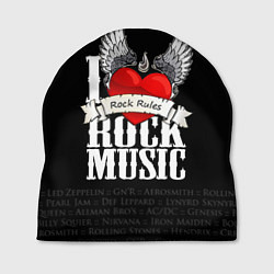 Шапка I Love Rock Music