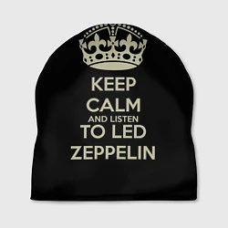Шапка Keep Calm & Led Zeppelin, цвет: 3D-принт
