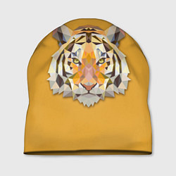 Шапка Геометрический тигр, цвет: 3D-принт