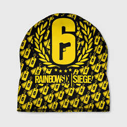 Шапка Rainbow Six: Champion Yellow, цвет: 3D-принт