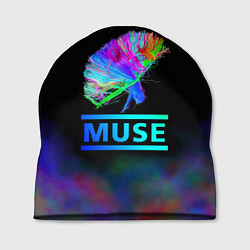 Шапка Muse: Neon Flower, цвет: 3D-принт