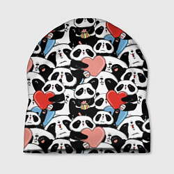 Шапка Funny Pandas, цвет: 3D-принт