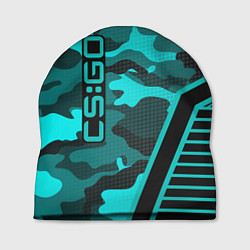 Шапка CS:GO Blue Camo, цвет: 3D-принт