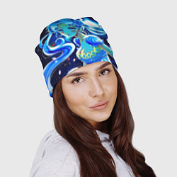 Шапка СЕЙЛОР МУН, цвет: 3D-принт — фото 2
