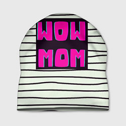 Шапка WOW MOM вау мама