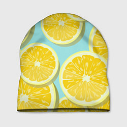 Шапка Лимончики, цвет: 3D-принт