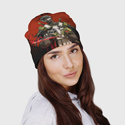 Шапка Hades - Арес, цвет: 3D-принт — фото 2