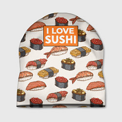 Шапка I love sushi Я люблю суши