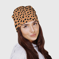 Шапка Леопард, цвет: 3D-принт — фото 2