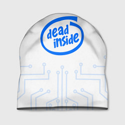 Шапка DEAD INSIDE, цвет: 3D-принт