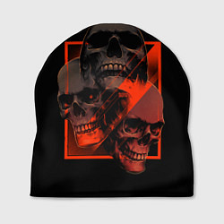 Шапка Skulls Черепа, цвет: 3D-принт