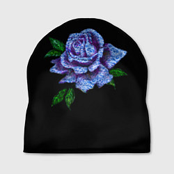 Шапка Сапфировая роза, цвет: 3D-принт