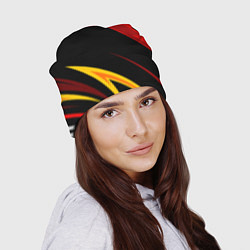 Шапка Уникальные линии, цвет: 3D-принт — фото 2