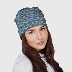 Шапка Северные Узоры алатырь, цвет: 3D-принт — фото 2