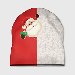 Шапка Дед Мороз селфи, цвет: 3D-принт