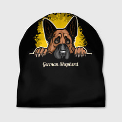 Шапка Немецкая Овчарка German Shepherd, цвет: 3D-принт