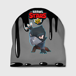 Шапка BRAWL STARS MECHA CROW подтеки красок