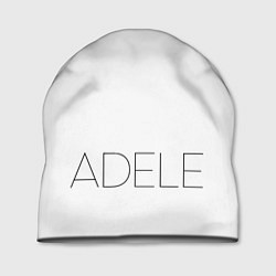 Шапка Adele - White, цвет: 3D-принт