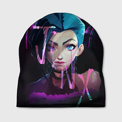 Шапка League Of Legends Jinx neon, цвет: 3D-принт