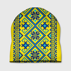 Шапка Славянский национальный орнамент, цвет: 3D-принт