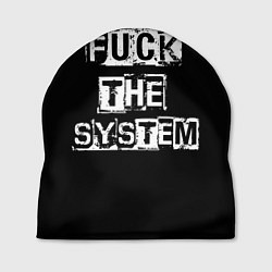Шапка FACK THE SYSTEM, цвет: 3D-принт
