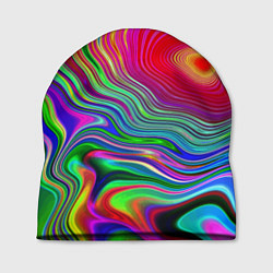 Шапка Expressive pattern Neon, цвет: 3D-принт