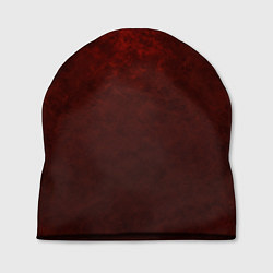 Шапка Мраморный красно-черный градиент, цвет: 3D-принт