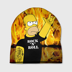 Шапка Homer Simpson - Rock n Roll!