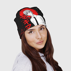 Шапка Человек-бензопила - манга - Макима, цвет: 3D-принт — фото 2