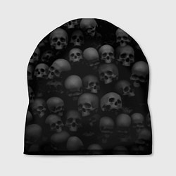 Шапка Композиция из черепов - Dark, цвет: 3D-принт