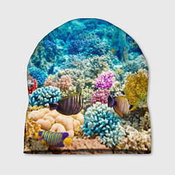 Шапка Дно морское, цвет: 3D-принт