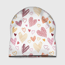 Шапка Hearts world, цвет: 3D-принт