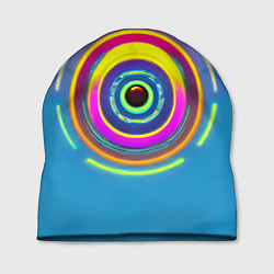 Шапка Гипнотические окружности, цвет: 3D-принт