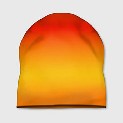 Шапка Переливы оранжевого, цвет: 3D-принт