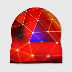 Шапка Digital triangle abstract