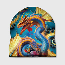 Шапка Japanese dragon - tattoo - irezumi - art, цвет: 3D-принт