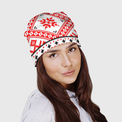 Шапка Удмуртский стиль, цвет: 3D-принт — фото 2