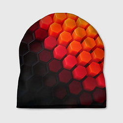 Шапка Hexagon orange