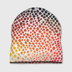 Шапка Радужные градиентные круги, цвет: 3D-принт