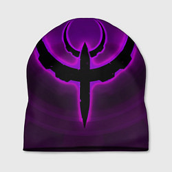 Шапка Quake фиолетовый, цвет: 3D-принт
