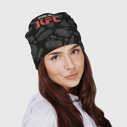Шапка Боец KFC на фоне бургеров, цвет: 3D-принт — фото 2