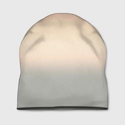 Шапка Персиковый и серый градиент, цвет: 3D-принт