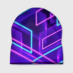 Шапка Neon Geometric, цвет: 3D-принт