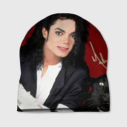Шапка Michael Jackson с пантерой и автографом