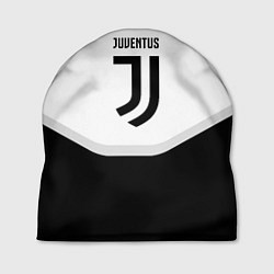Шапка Juventus black geometry sport, цвет: 3D-принт